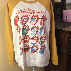 American eagle Rolling Stones sweater
